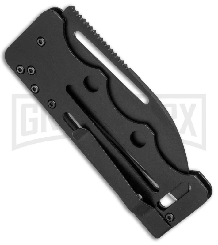 SOG Access Card 2.0 Slim Sheepsfoot Folding Knife - Black Plain 3 SOG Access Card 2.0 Slim Sheepsfoot Folding Knife - Black Plain - Image 3