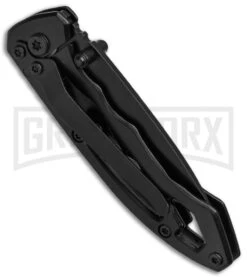 Smith & Wesson Black Folding Knife Combo - Set Of 2 -Buck Knives Sales Store Smith Wesson 2 Knife Black SWPROM 16 5CP BHQ 49196 jr knife 2 side large