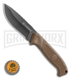 Smith & Wesson Knife 2-Piece Combo Set - Fixed & Folder 1122655 -Buck Knives Sales Store Smith Wesson MP Knife 2 Piece Combo Set 1122655 BHQ 117742 LS Bottlecap1 large