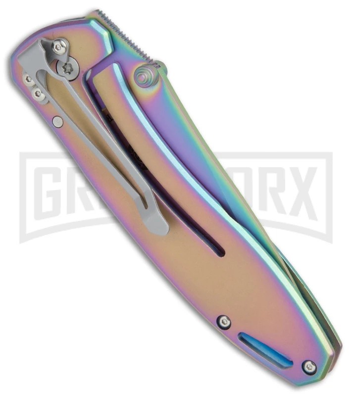 Smith & Wesson Rainbow Reflection Folding Knife - Spectrum Plain 2 Smith & Wesson Rainbow Reflection Folding Knife - Spectrum Plain - Image 2