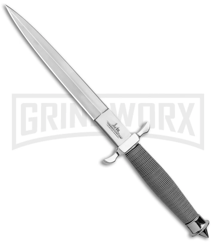 United Cutlery Gil Hibben Silver Shadow I Fixed Blade Knife - Satin Plain 1 United Cutlery Gil Hibben Silver Shadow I Fixed Blade Knife - Satin Plain