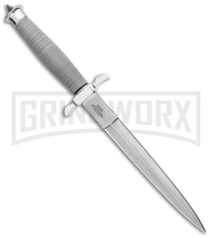 United Cutlery Gil Hibben Silver Shadow I Fixed Blade Knife - Satin Plain 2 United Cutlery Gil Hibben Silver Shadow I Fixed Blade Knife - Satin Plain - Image 2