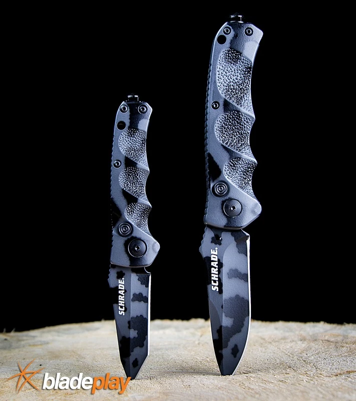 Schrade Mini Extreme Survival SC60MCT Urban Camo Automatic - Tanto Plain 4 Schrade Mini Extreme Survival SC60MCT Urban Camo Automatic - Tanto Plain - Image 4