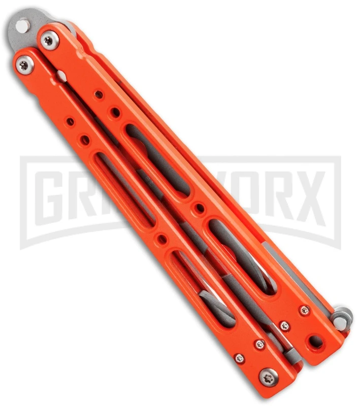 Bear Ops B-401-ALOR-P Butterfly Trainer Orange T6 - Bead Blast Plain 2 Bear Ops B-401-ALOR-P Butterfly Trainer Orange T6 - Bead Blast Plain - Image 2