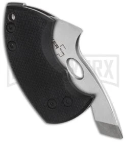 Boker War Toad Black G-10 Friction Folder Knife - Satin Plain -Buck Knives Sales Store boker plus 01bo750 side front large