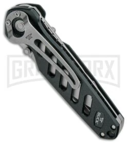 Buck Knives Buck Green Alpha Crosslock Knife W/ Saw & Gut Hook Blade 0183GRS -Buck Knives Sales Store buck alpha crosslock green 183grs b side large