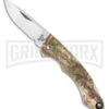 Buck Knives Buck Nano Bantam RealTree Xtra Camo Folding Knife - Satin Plain