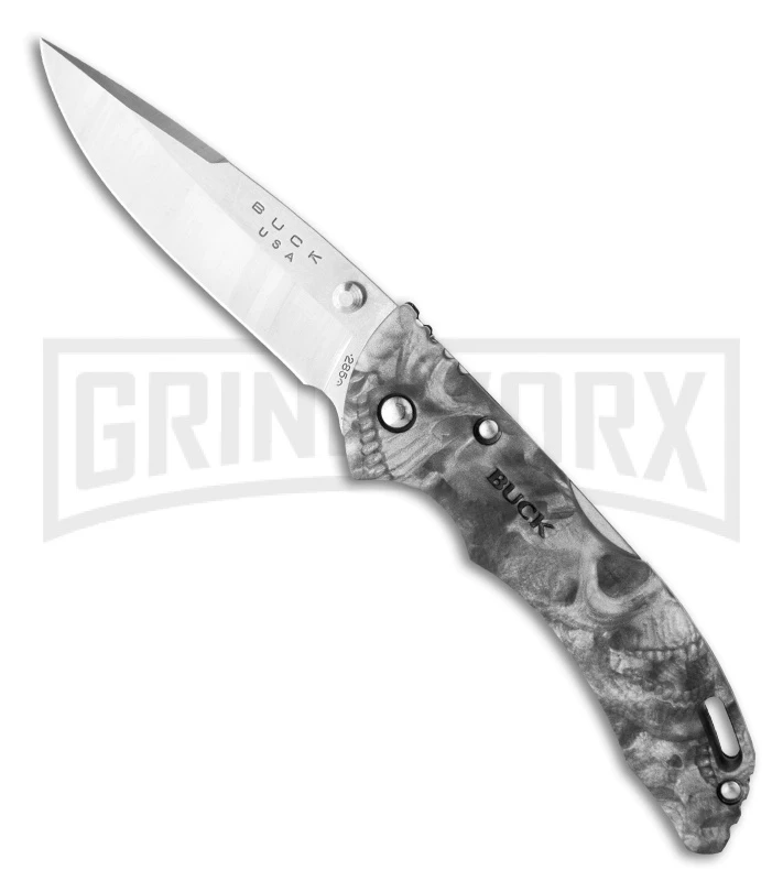 Buck Knives Buck Bantam BLW Reaper Black Folding Knife - Satin Plain 1 Buck Knives Buck Bantam BLW Reaper Black Folding Knife - Satin Plain