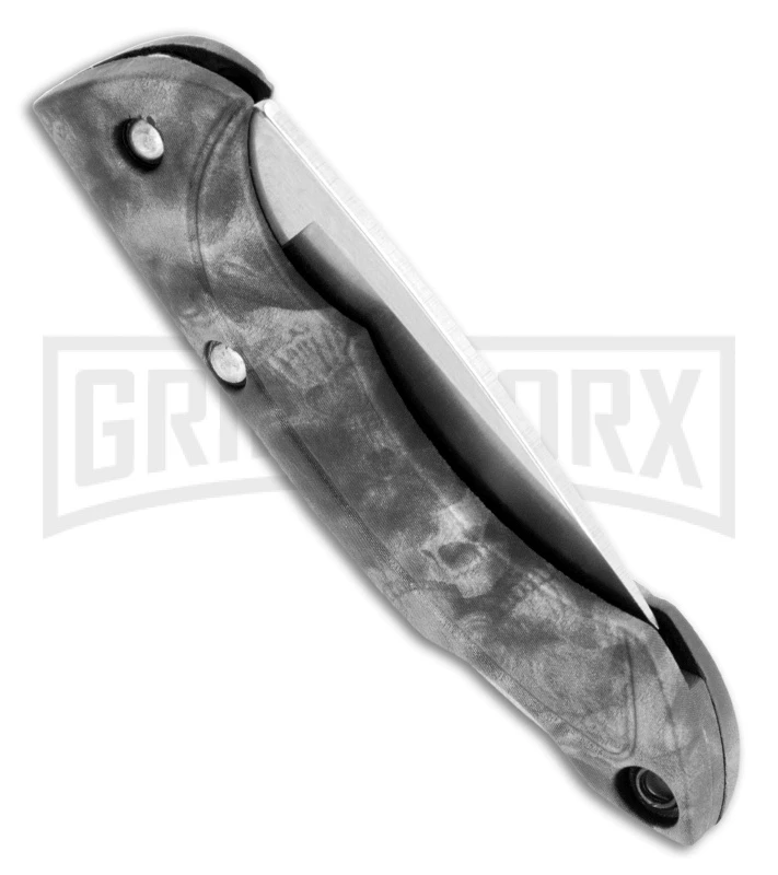 Buck Knives Buck Nano Bantam Reaper Black Folding Knife - Satin Plain 2 Buck Knives Buck Nano Bantam Reaper Black Folding Knife - Satin Plain - Image 2