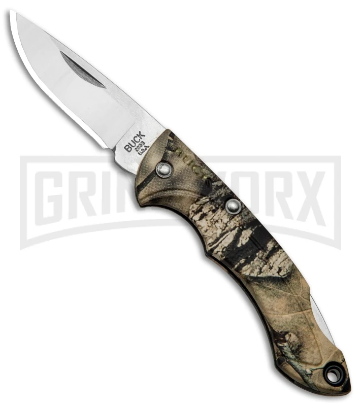 Buck Knives Buck Nano Bantam Mossy Oak B.U.C. Camo Folding Knife - Satin Plain 1 Buck Knives Buck Nano Bantam Mossy Oak B.U.C. Camo Folding Knife - Satin Plain