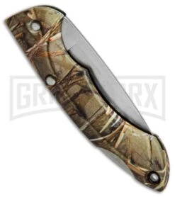 Buck Knives Buck Nano Bantam Muddy Water Camo Folding Knife - Satin Plain -Buck Knives Sales Store buck nano bantam muddy water 0238cms32 b BHQ 35348 jr side large