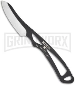Buck Knives Buck PakLite Caper Fixed Blade Knife - Black Plain