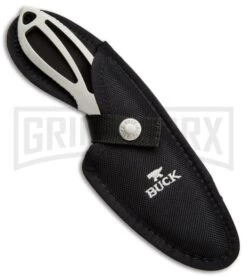 Buck Knives Buck PakLite Large Guthook Skinner Fixed Blade - Satin Plain -Buck Knives Sales Store buck paklite large guthook skinner 0141ssg BHQ 35336 er sheath large