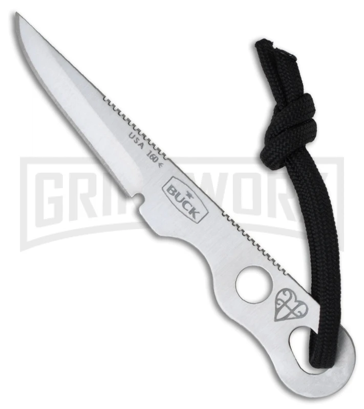 Buck Knives Buck Smidgen Fixed Blade Knife - Satin Plain 1 Buck Knives Buck Smidgen Fixed Blade Knife - Satin Plain