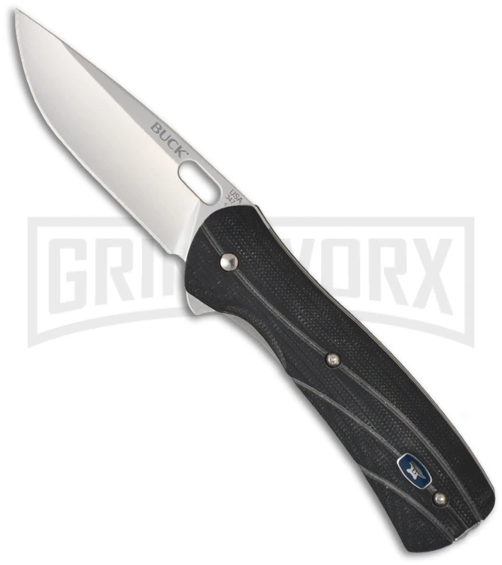 Buck Knives Buck Vantage Pro 347 Large Folding Knife - Satin Plain 1 Buck Knives Buck Vantage Pro 347 Large Folding Knife - Satin Plain