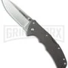 Cold Steel Code-4 Spear Point Folding Knife - Satin Plain