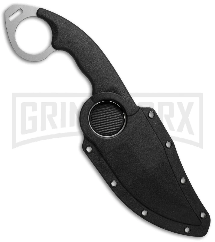 Cold Steel Double Agent II Clip Point Neck Knife - Satin Plain 2 Cold Steel Double Agent II Clip Point Neck Knife - Satin Plain - Image 2