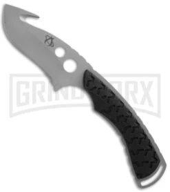 Mantis Master Black Fixed Blade Knife - Bead Blast Plain