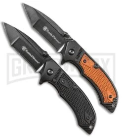Smith & Wesson Pistol Grip Folding Knife Combo Pack
