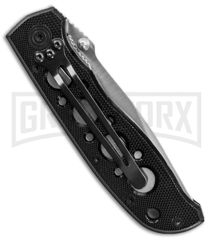 Smith & Wesson Extreme Ops CK105BK Black Folding Knife - Satin Plain 2 Smith & Wesson Extreme Ops CK105BK Black Folding Knife - Satin Plain - Image 2