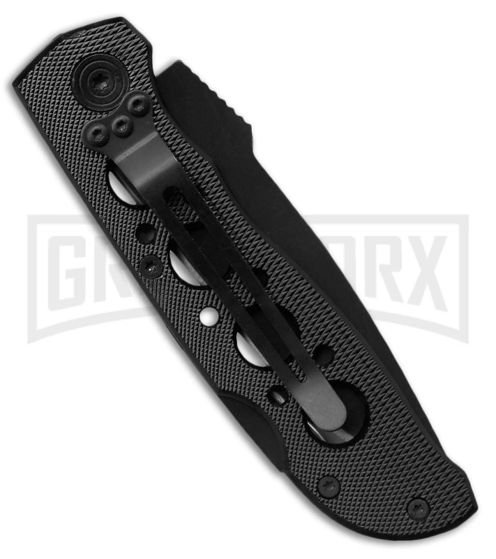 Smith & Wesson Extreme Ops CK105BKEU Black Folding Knife - Black Plain 2 Smith & Wesson Extreme Ops CK105BKEU Black Folding Knife - Black Plain - Image 2