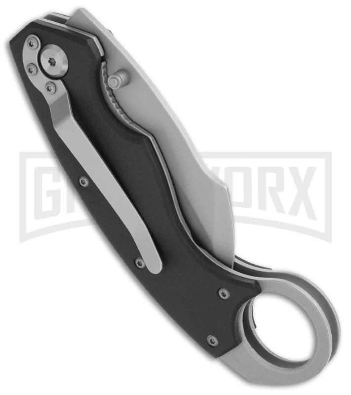 Smith & Wesson Extreme Ops CK33 Karambit Folding Knife - Bead Blast Plain 2 Smith & Wesson Extreme Ops CK33 Karambit Folding Knife - Bead Blast Plain - Image 2