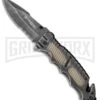 Smith & Wesson Border Guard SWBG7S Folding Knife - Black Stonewash Serr