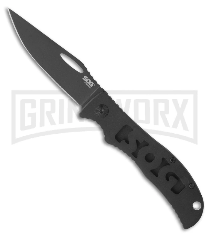 SOG SlipTron Pocket Knife STR02 (Plain) 1 SOG SlipTron Pocket Knife STR02 (Plain)