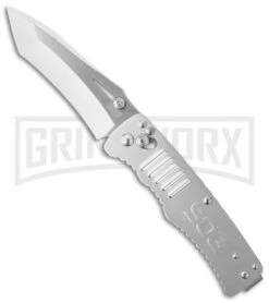 SOG Targa TG1001 Tanto Folding Knife - Satin Plain