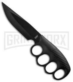 United Cutlery Sentry Clip Blade Fixed Blade Knife - Satin Plain
